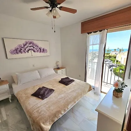 Apartamento Sea View Celeste Costa Del Sol Playa Chapparal La Cala De Mijas